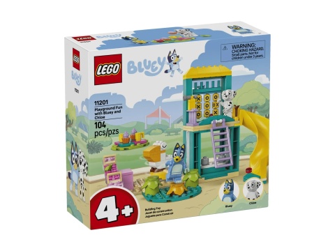 LEGO(R) BLUEY 11201 Blue i Łatko na placu zabaw