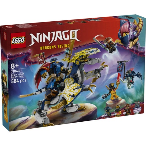 LEGO(R) NINJAGO 71843 Mech smoczego jeźdźca Rogue'a