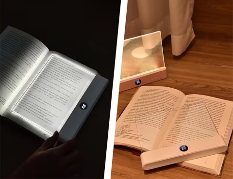 Lunelii Light™ - Panelowa Lampka LED do Czytania w Ciemności