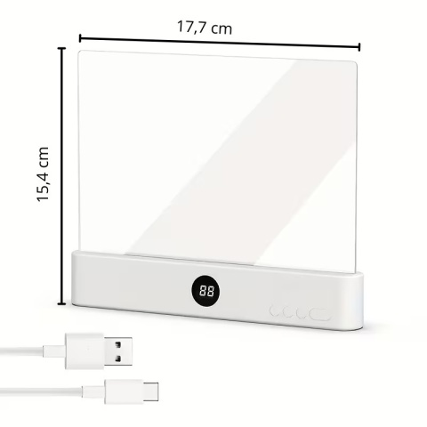 Lunelii Light™ - Panelowa Lampka LED do Czytania w Ciemności